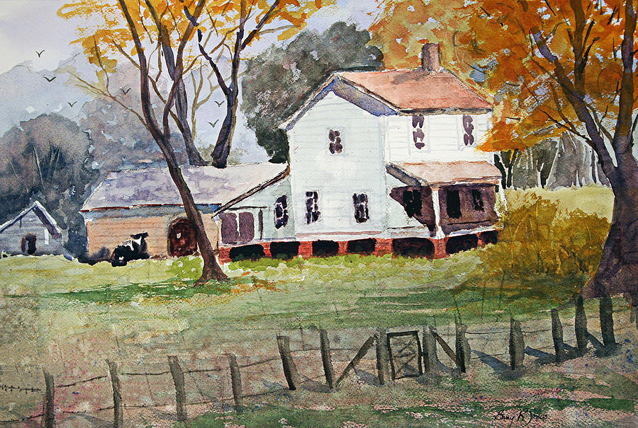 A Little Bit Country Painting by Barry Jones