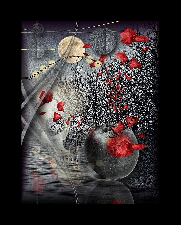 A Little Bit Of Death Between The Worlds Digital Art by Mimulux Patricia No
