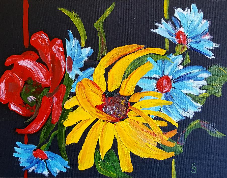 A Little Brightness    80 Painting by Cheryl Nancy Ann Gordon