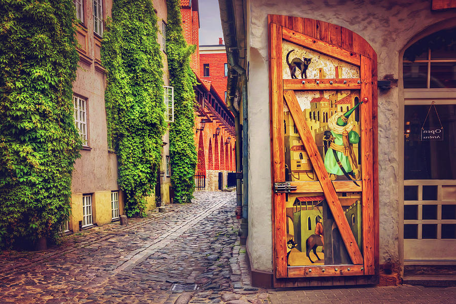 A Little Corner of Riga  Photograph by Carol Japp