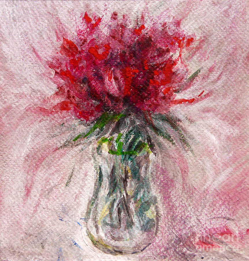 A Little Gift Painting by Jasna Dragun