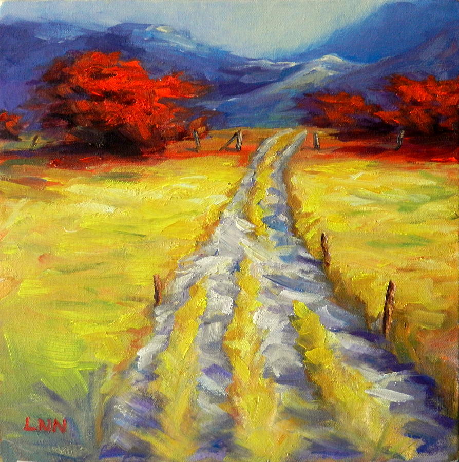 A Long Journey Painting by Ningning Li