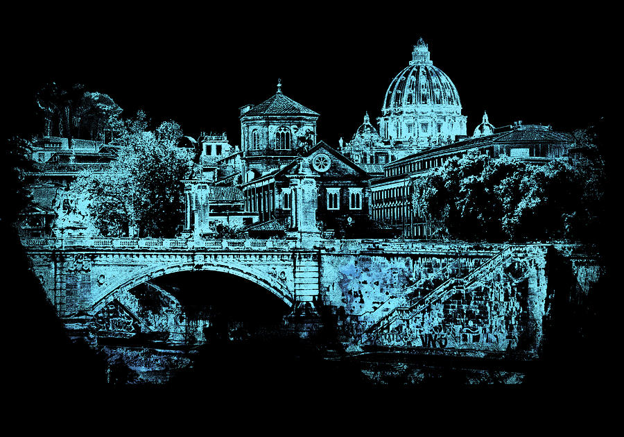 A look at history - Rome 2 Painting by AM FineArtPrints