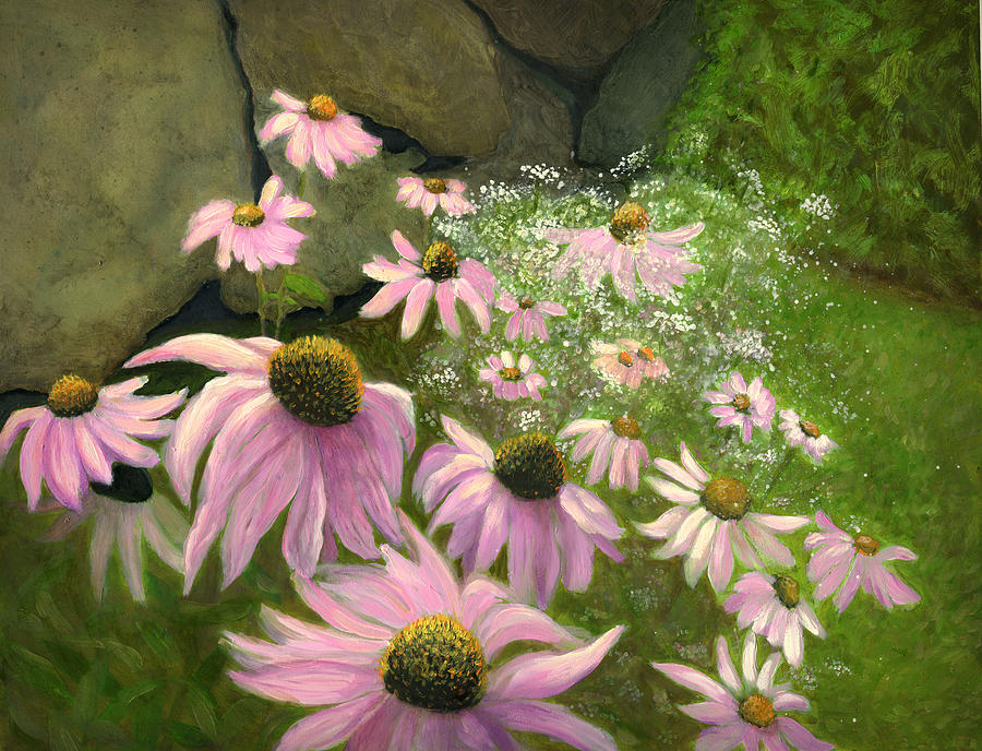 A Lovely Garden Painting by Karyn Robinson