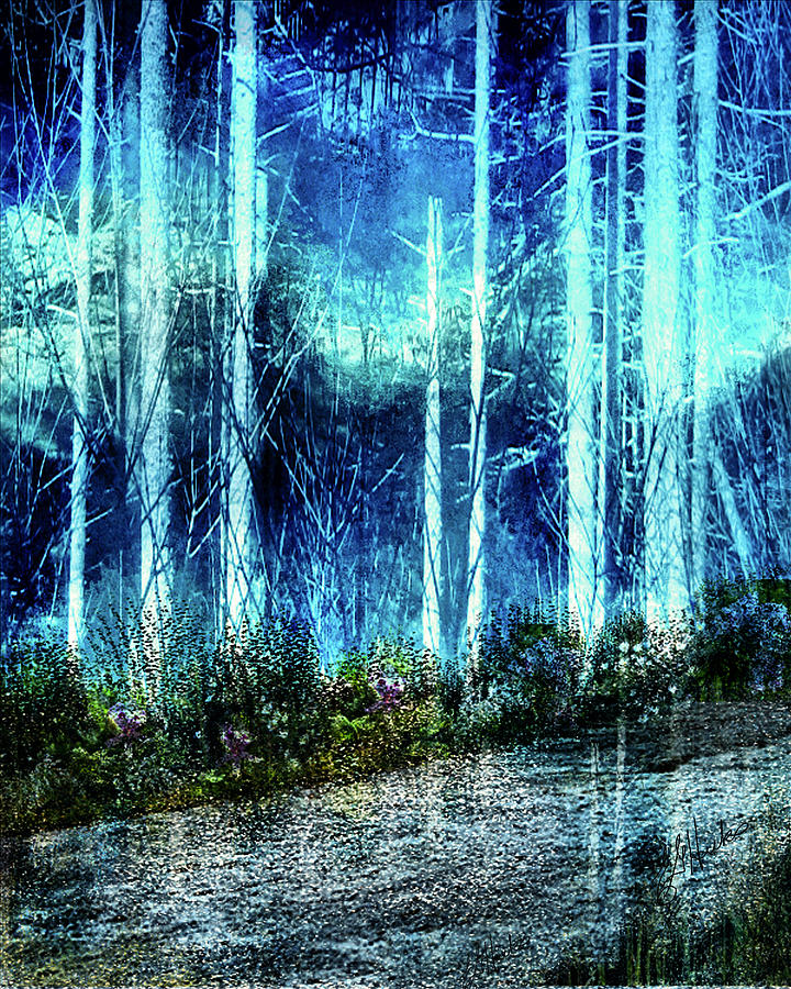 A Magical Forest Digital Art by Edith Hicks - Pixels