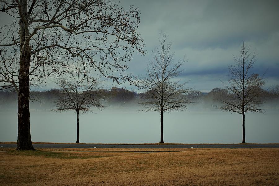 Potomac Fog Photograph by Mark Mitchell