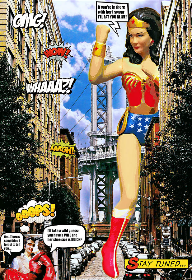 A Mega Wonder Woman Scorned II Photograph by Aurelio Zucco