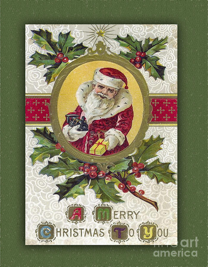 A Merry Christmas To You Classic Card Photograph by Melissa Messick