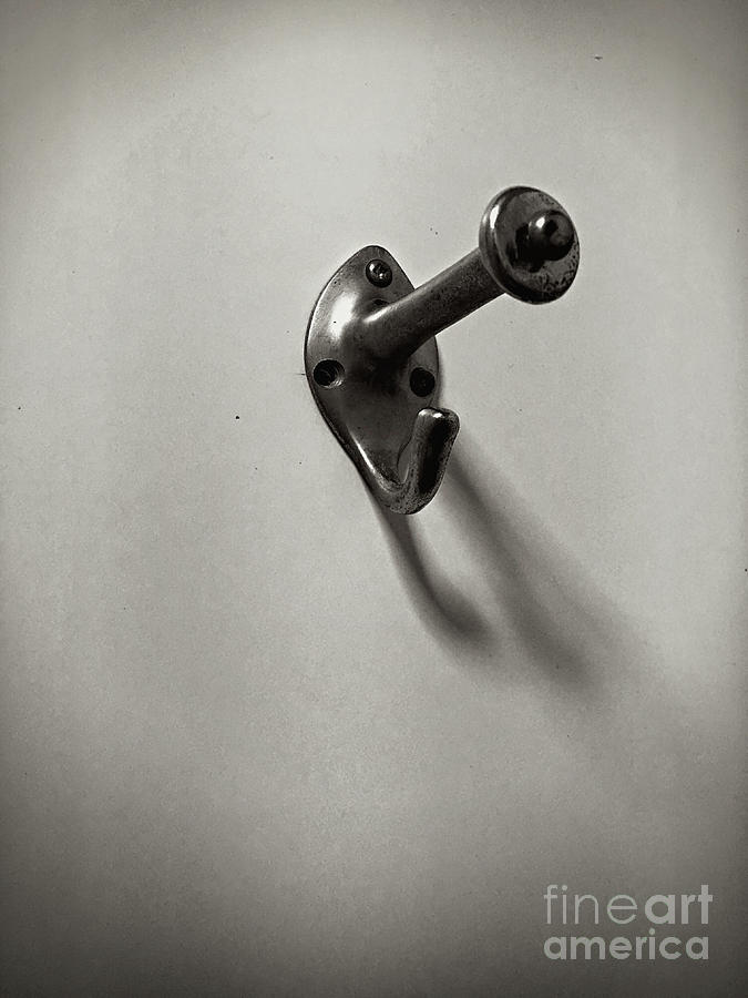 A metal hook Photograph by Tom Gowanlock