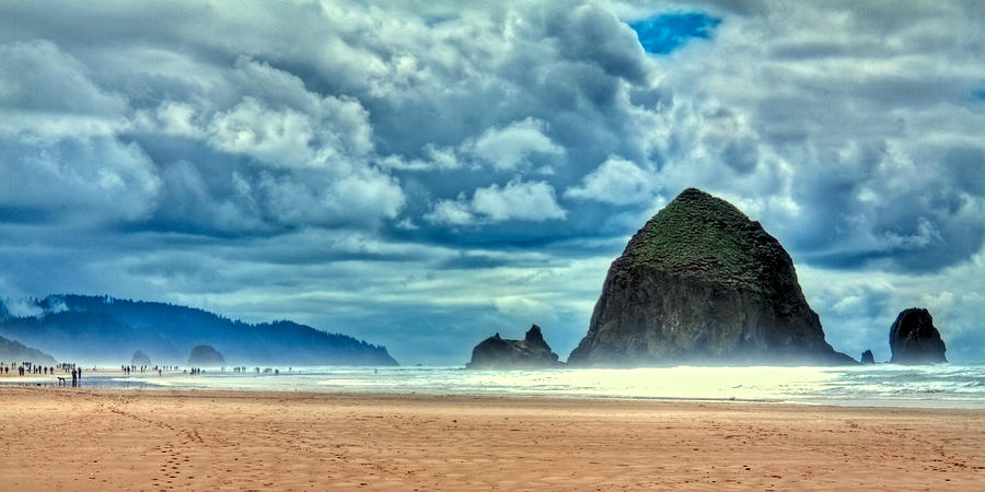 A Misty Cannon Beach Photograph by David Patterson