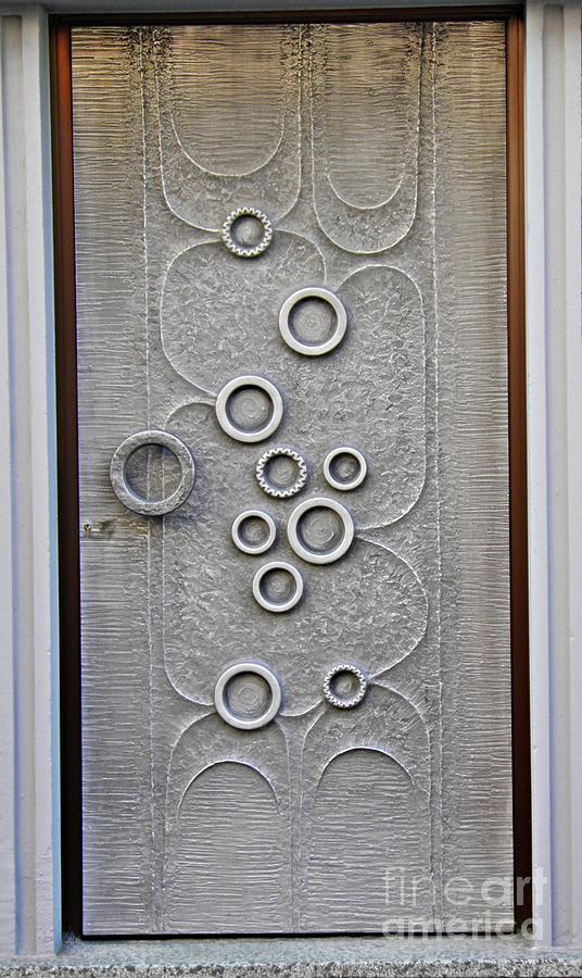 A Modern Door in Mainz Photograph by Sarah Loft