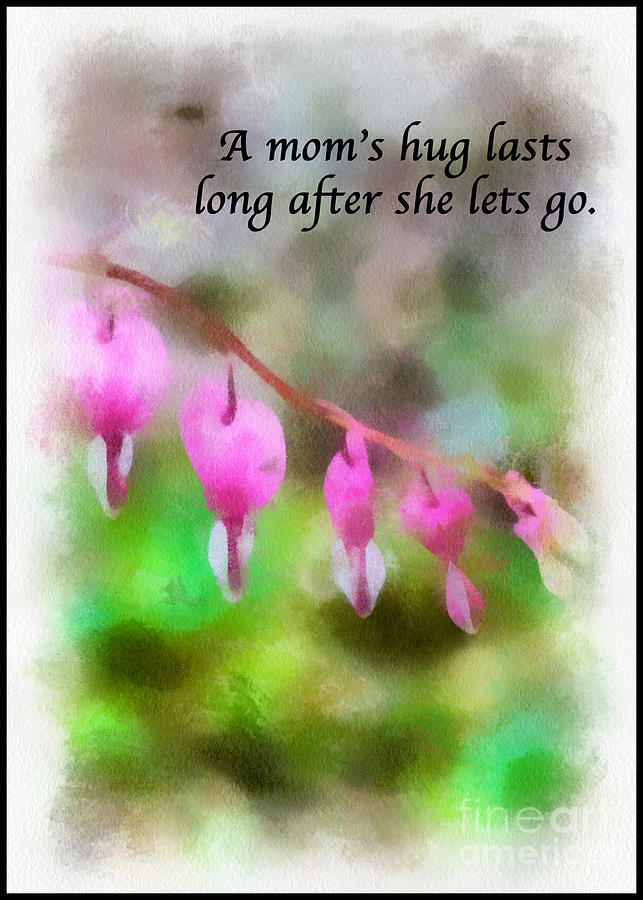 A Moms Hug .... Photograph by Kerri Farley