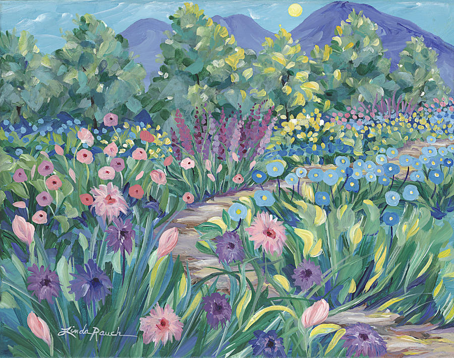 A Monet Moment Painting by Linda Rauch