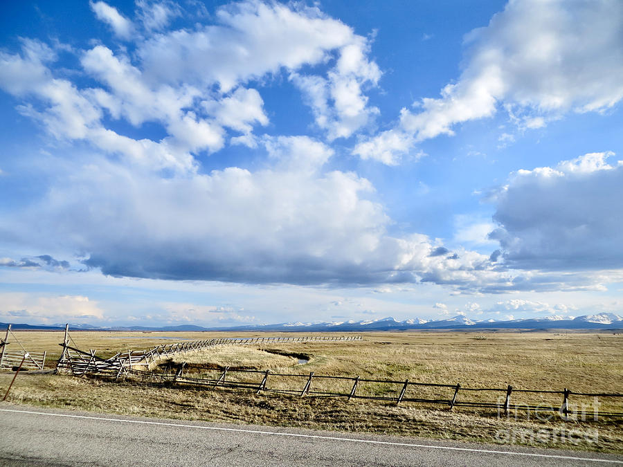 A Montana Ranch Scene Photograph by Rachel Morrison