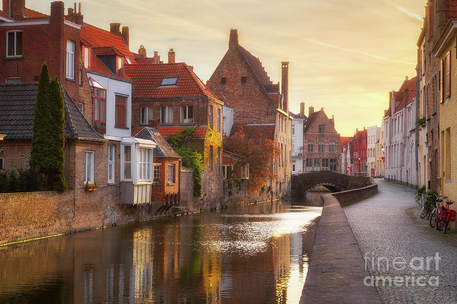 A Morning in Brugge Photograph by JR Photography