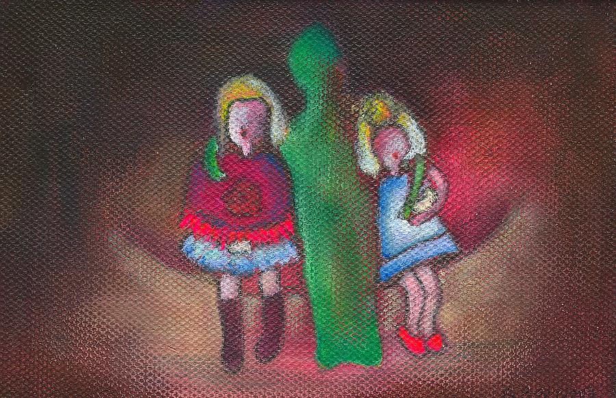 A Mothers Garden Painting by Ricky Sencion