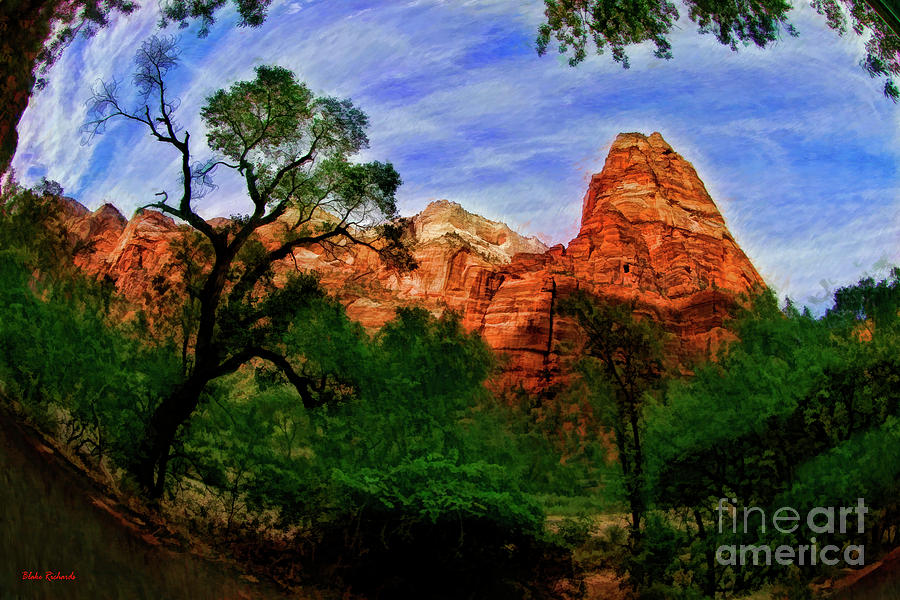 A Mount Zion National Park Wonders Photograph by Blake Richards