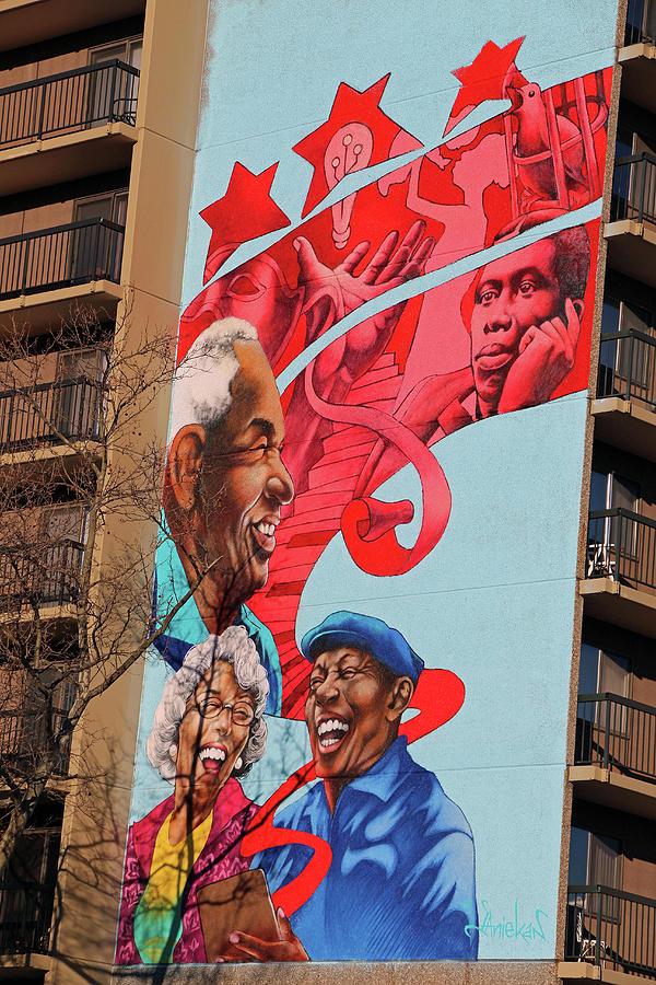 A Mural At 15th And U Streets Photograph
