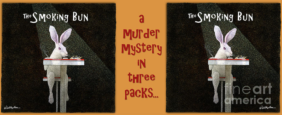 A Murder Mystery In Three Packs... Painting by Will Bullas