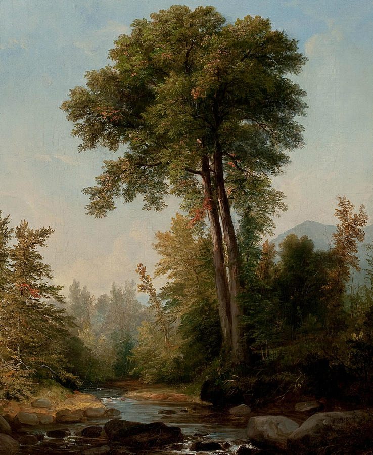 A Natural Monarch Painting by Asher Brown Durand