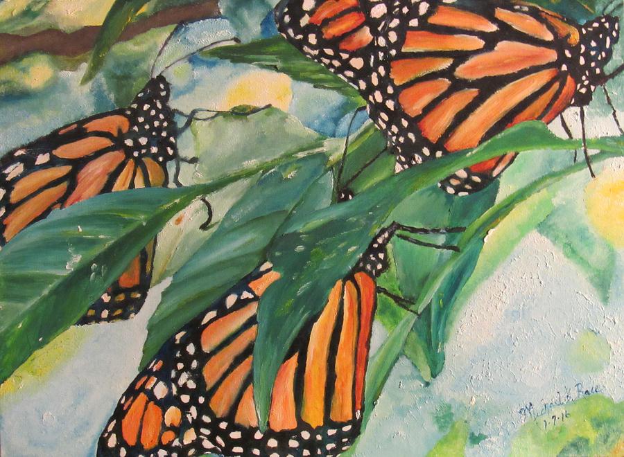 Butterfly Painting - A New Creature by Michael Race