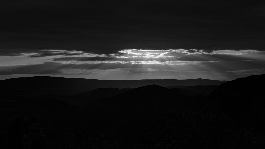 A New Day - B/w Version Photograph by Andreas Levi