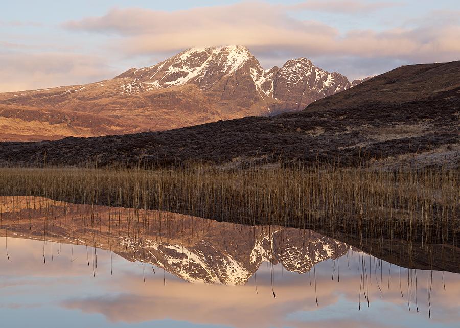 A new day begins at Blaven Photograph by Stephen Taylor