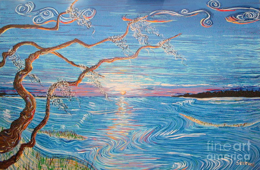 A New Day Begins In Charleston Painting by Stefan Duncan