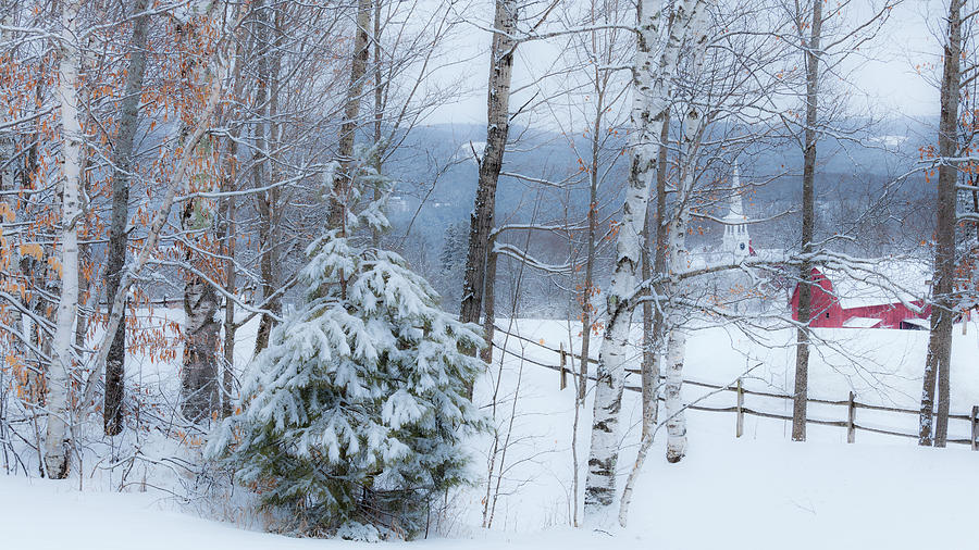 A New England Christmas Photograph