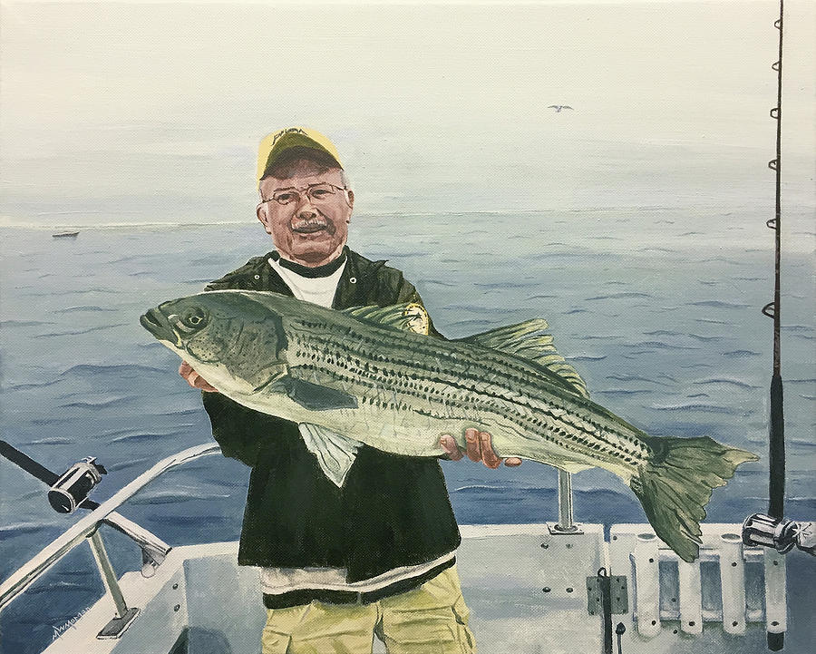 A Nice Catch Painting by Michael Morgan