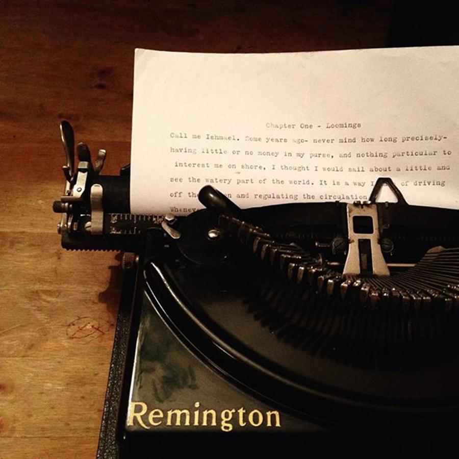 Remington Photograph - A Nice Typewriter .

#fetel by Dan H