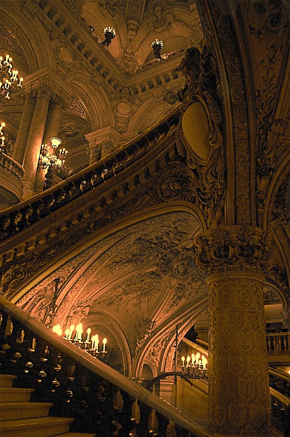 Paris Photograph - A Night at the Opera by Louise Fahy