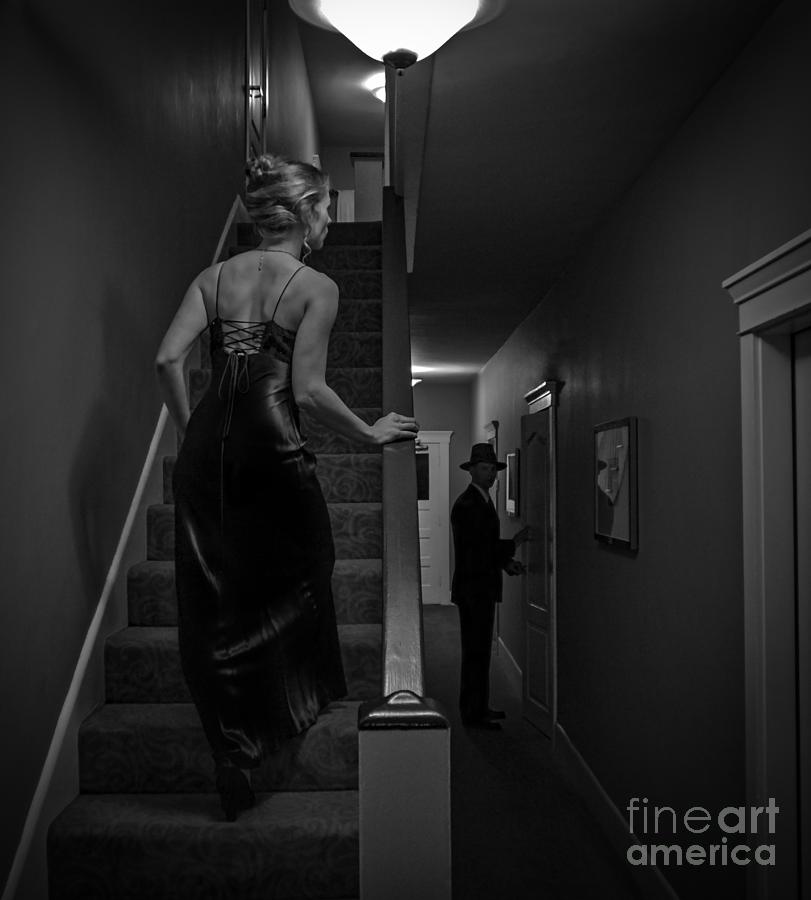 A Noir Romance Photograph by Sad Hill - Bizarre Los Angeles Archive