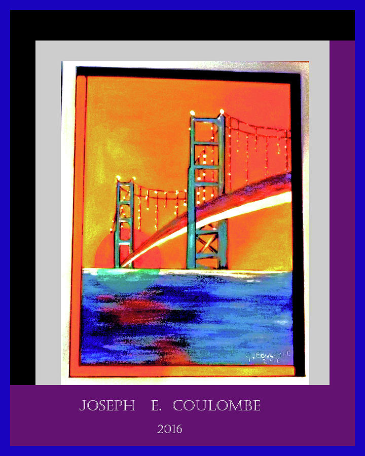 A Nor Cal Bridge Digital Art by Joseph Coulombe