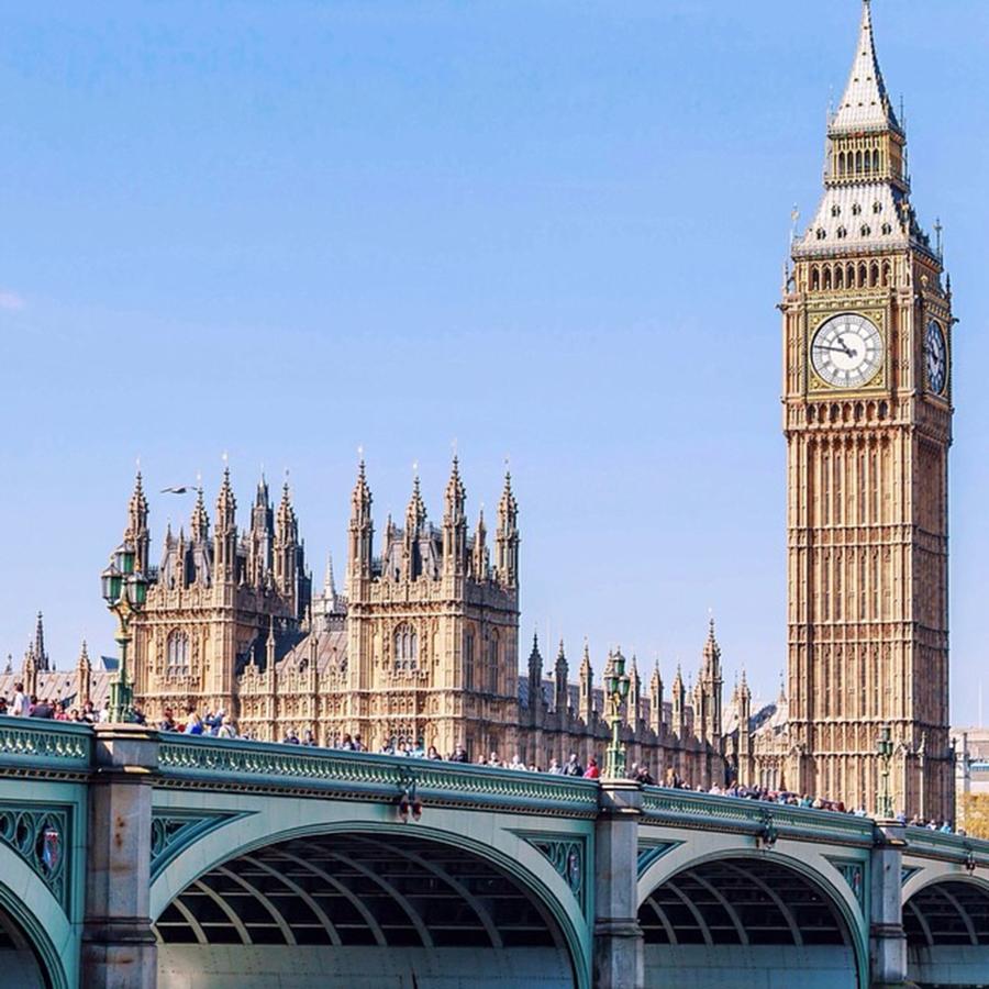 Westminster Photograph - A Not-so-subtle Hint About Whats by Anh Bui