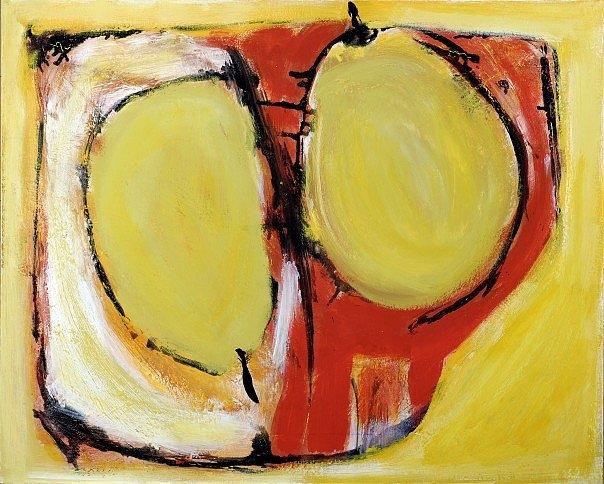 A Pair of Pears Painting by Patricia Byron A Pair of Pears Painting by Patricia Byron