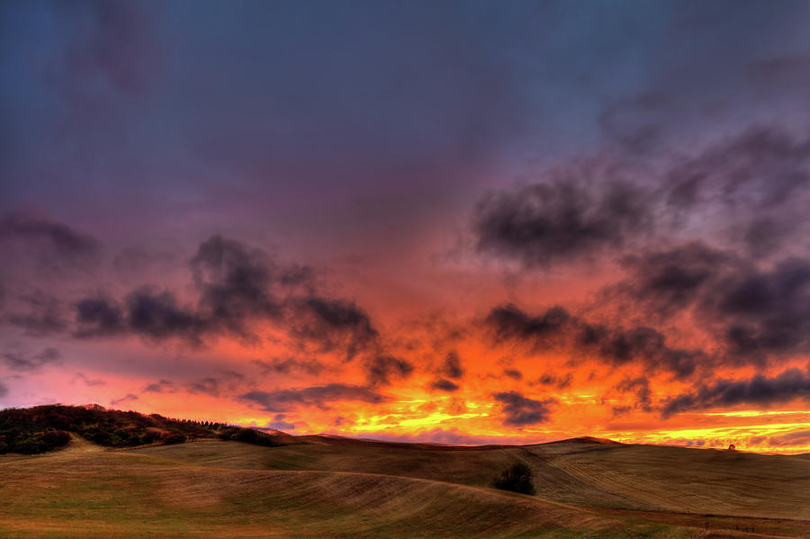 A Palouse Sunset Photograph by David Patterson
