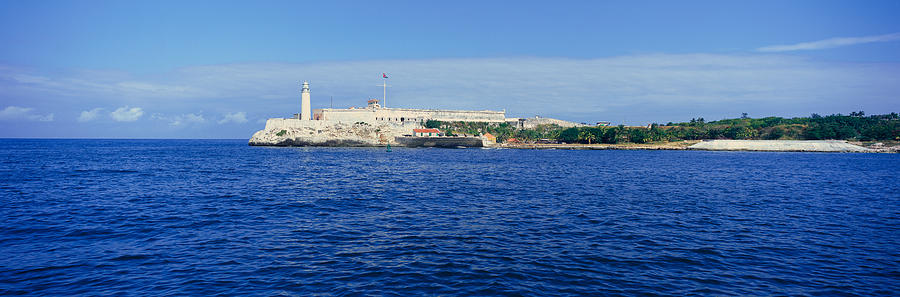 Castle Photograph - A Panoramic View Of Castillo Del Morro by Panoramic Images