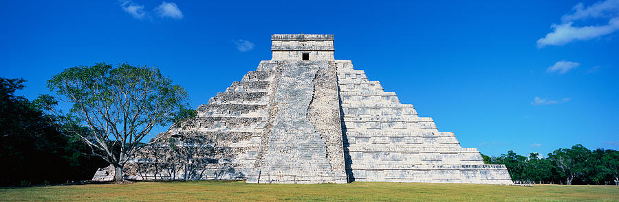 A Panoramic View Of The Mayan Pyramid Photograph by Panoramic Images