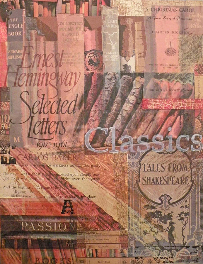 A Passion for Books Mixed Media by Leigh Banks Fine Art America