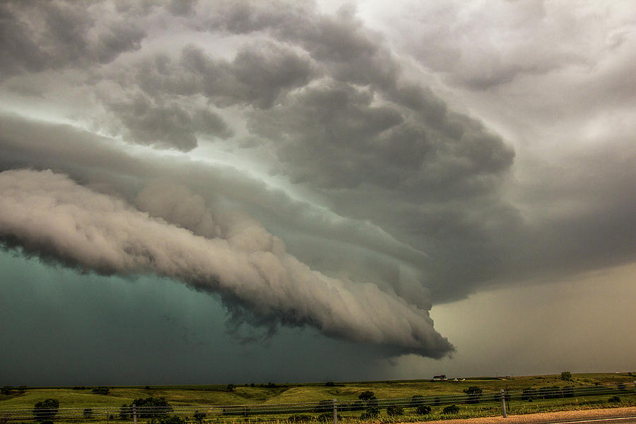 A Passion for Shelf Clouds 015 Photograph by NebraskaSC