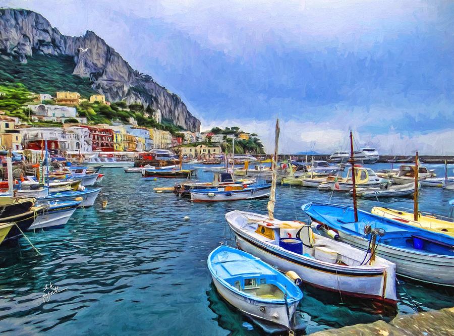 A Peace Of Capri Photograph by TK Goforth