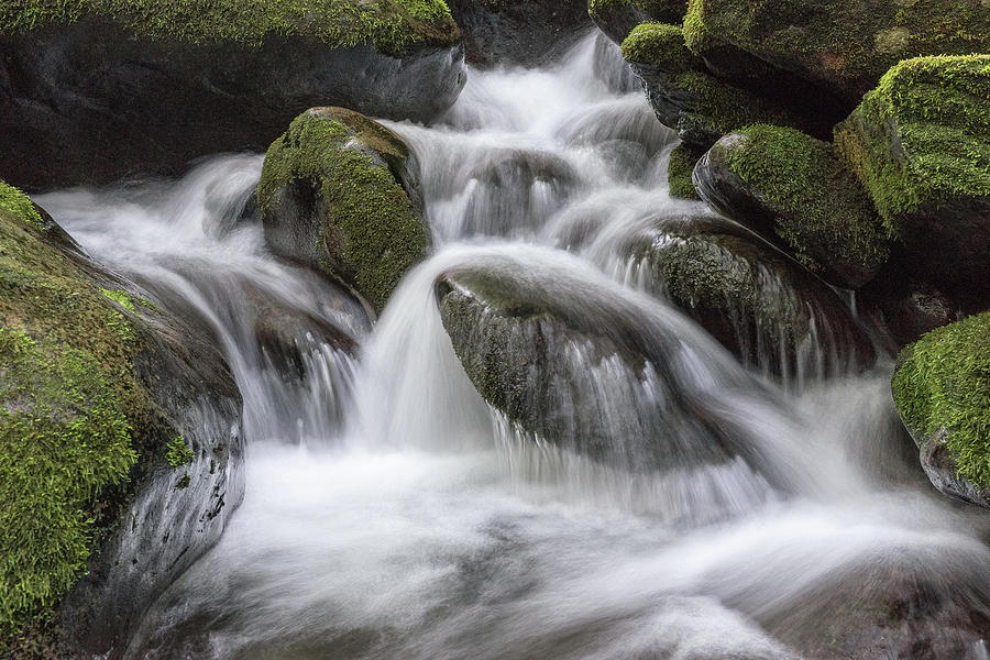 A Peaceful Flow Photograph by Jeff Abrahamson
