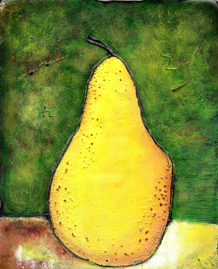 A Pear 1 Painting by Wayne Potrafka