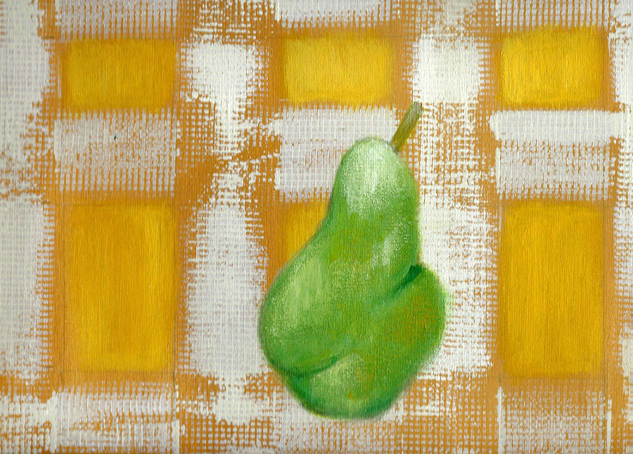 A Pear Painting by Joseph Ferguson