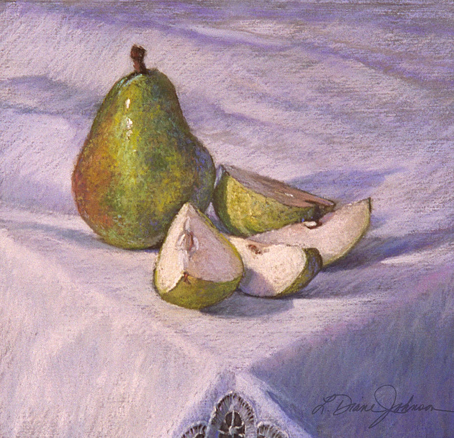 A Pear Pastel by L Diane Johnson