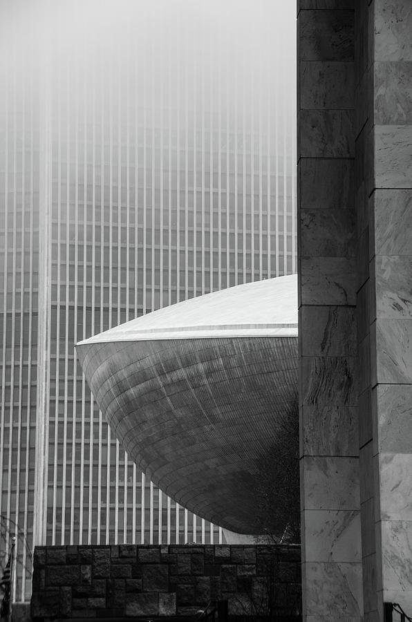 Architecture Photograph - A Peek at the Egg by Neil Shapiro