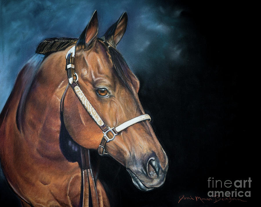 Equine Artist Pastel - A Perfect Pleasure by Joni Beinborn