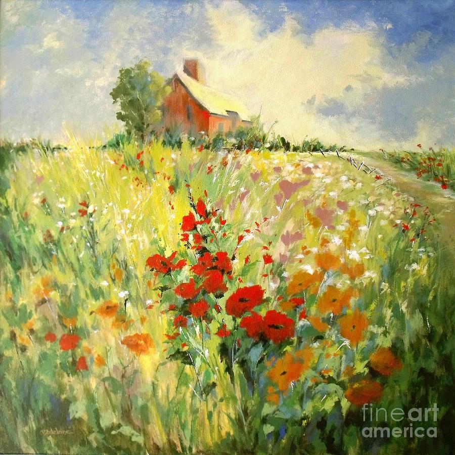 Impressionism Painting - A Place to Be II by Madeleine Holzberg