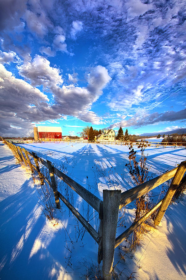 Winter Photograph - A Place to Call Home by Phil Koch